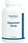 NatuGena Magnesium Citrat | 120 Kapseln | hohe Bioverf&uuml;gbarkeit | hergestellt...