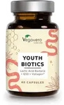 Vegavero Youth Biotics | 60 Kapseln | mit Hyalurons&auml;ure, Vollagen&reg; und