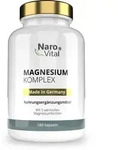 NaroVital Magnesium Komplex | 180 Kapseln | mit 5 Magnesiumformen | 3 Monate...
