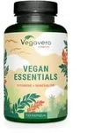 Vegavero Vegan Essentials Complex | 120 Kapseln | Vitamin- &...