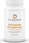 PZN-DE 01454855, Vitaworld 01454855, Vitaworld Zimt Kapseln mit Ceylon-Zimt | 100