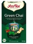 Yogi Tea Green Chai | 17 Beutel | Gr&uuml;ner Tee & Chai-Gew&uuml;rze | bio | vegan