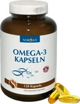 Norsan Omega-3 Kapseln | 120 Kapseln | Hochdosiert und Rein f&uuml;r T&auml;gliche Gesundheit
