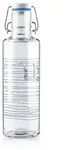 soulbottles Heimat Wasser Glas Trinkflasche | 600 ml | auslaufsicher | plastikfrei