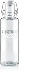 soulbottles Lei(s)tungswasser Glas Trinkflasche | 600 ml | auslaufsicher 