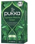 Pukka Supreme Matcha Green Bio-Gr&uuml;ntee | 20 Beutel | Sencha & 2 % Matcha
