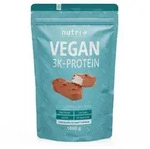 nutri+ 3K Proteinpulver | 1000 g | Proteinpulver mit 3 pflanzlichen Proteinen |...