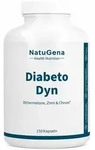 NatuGena DiabetoDyn | 150 Kapseln | mit Bittermelone- und Zimtextrakt | vegan