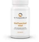 Vitaworld Stoffwechsel Vital | 90 Kapseln | mit Cholin, Gr&uuml;nem Tee, Guarana &