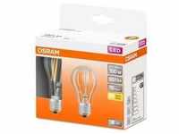 Osram Star Classic A60 LED Filament 11W/827 warmweiß 1521lm klar E27 2er Pack