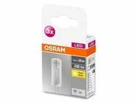 Osram Base Pin LED 1.8W/827 warmweiß 200lm G4 3er Pack