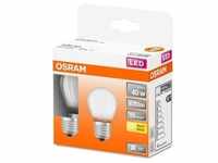 Osram Star Classic P45 LED Filament 4W/827 warmweiß 470lm matt E27 2er Pack