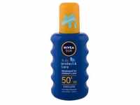 Nivea Sun Kids Protect & Care Sun Spray SPF50+ Wasserfestes farbiges