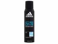 Adidas Ice Dive Deo Body Spray 48H 150 ml Deodorant Spray Ohne Aluminium für Manner