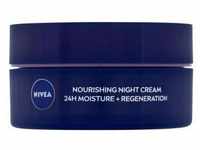 Nivea Nourishing Night Cream Dry Skin Nährende regenerierende Nachtcreme 50 ml...