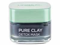 L'Oréal Paris Pure Clay Detox Mask Intensiv reinigende Gesichtsmaske 50 ml für
