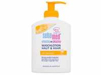 SebaMed Baby Washing Lotion Skin & Hair With Calendula Waschemulsion für...