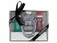 Marvis Travel With Flavour Geschenkset Zahnpasta Classic Strong Mint 25 ml +