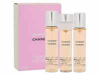 Chanel Chance 3x20 ml Eau de Toilette Nachfüllung für Frauen 12064