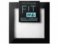 Maybelline Fit Me! Matte + Poreless Mattierender Kompaktpuder 9 g Farbton 090