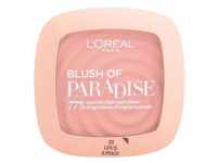 L'Oréal Paris Paradise Blush Rouge mit Pfirsich-Duft und Farbe 9 ml Farbton 01...