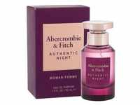 Abercrombie & Fitch Authentic Night 50 ml Eau de Parfum für Frauen 113041
