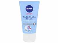 Nivea Baby Wind & Weather Cream Schützende Kindergesichtscreme 50 ml für...