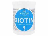 Kallos Cosmetics Biotin Maske für schnelleren Haarwuchs 1000 ml für Frauen...