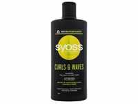 Syoss Curls & Waves 440 ml Feuchtigkeitsspendendes und definierendes Shampoo...