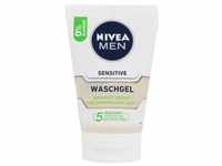 Nivea Men Sensitive Face Wash Beruhigendes Reinigungsgel 100 ml für Manner...