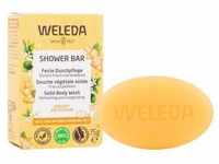 Weleda Shower Bar Ginger + Petitgrain Erfrischende und belebende Festseife 75 g für