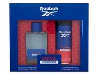 Reebok Move Your Spirit Geschenkset Eau de Toilette 100 ml + Deodorant 150 ml...