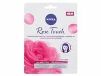 Nivea Rose Touch Hydrating Sheet Mask Feuchtigkeitsspendende Tuchmaske 1 St....