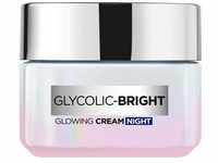 L'Oréal Paris Glycolic-Bright Glowing Cream Night Nachtcreme für strahlende...