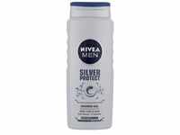Nivea Men Silver Protect Duschgel für Körper, Gesicht und Haar 500 ml für...