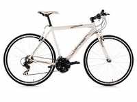 Ks Cycling Fitnessrad 21 Gänge Fitness-Bike Lightspeed (White) 28 Zoll Weiß