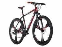 Ks Cycling Mountainbike Hardtail 29 Zoll Xplicit Schwarz-Rot (Größe: 48 Cm)
