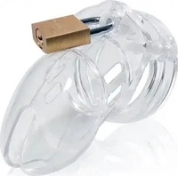 CB-X CB-6000S Clear Kunststoff Penisk&auml;fig