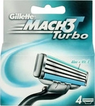 Gillette Mach3 Turbo Rasierklingen 4 Stk.