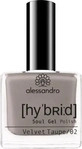 Alessandro International Alessandro Nagellack Hybrid Colour 108 Velvet Taupe 8...