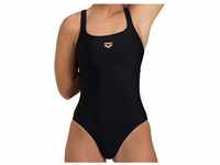 Arena - Women's Solid Swimsuit Control Pro Back B - Badeanzug Gr 38 schwarz