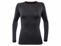 Devold - Breeze Woman Shirt - Merinounterwäsche Gr L schwarz/grau GO 180 229 A 950A