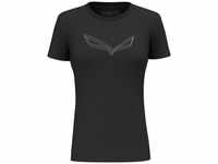 Salewa - Women's Pure Eagle Frame Dry T-shirt - T-Shirt Gr 34 schwarz