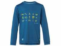 Vaude - Kid's Solaro L/S T-Shirt II - Funktionsshirt Gr 92 blau 422931800920
