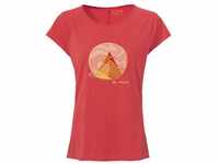 Vaude 427037250380, Vaude - Women's Tekoa T-Shirt II - Funktionsshirt Gr 38 rot