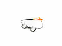 CU - Sicherungsbrille Black G 4.0 schwarz/orange G4TOSK