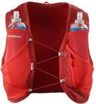 Salomon - Active Skin 8 Set - Laufgilet Gr M rot
