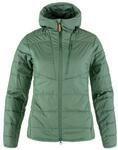 Fj&auml;llr&auml;ven - Women's Keb Padded Hoodie - Kunstfaserjacke Gr M gr&uuml;n