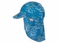 Sterntaler - Kid's Schirmmütze Nackenschutz Dino - Cap Gr 43 cm blau 2502391379