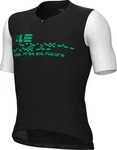 Al&eacute; L26085401-08, Al&eacute; - PR-E Megabyte 2.0 S/S Jersey - Radtrikot Gr 4XL schwarz
